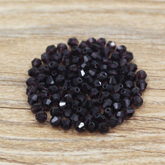 300 90pcs 4mm Bicone Loose Crystal Beads Jewelry Making Accessories