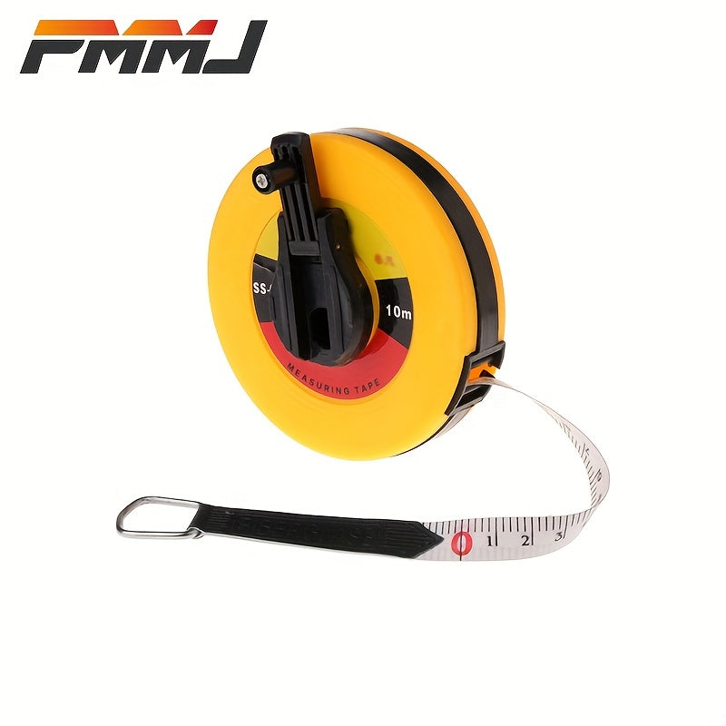 Handheld Fibre Tape Measure 10M 30M Flexible Measuring Flat Tape