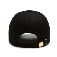 Hip Hop Baseball Cap Embroidered Cotton Dad Hat Casual Adjustable Sun Hat