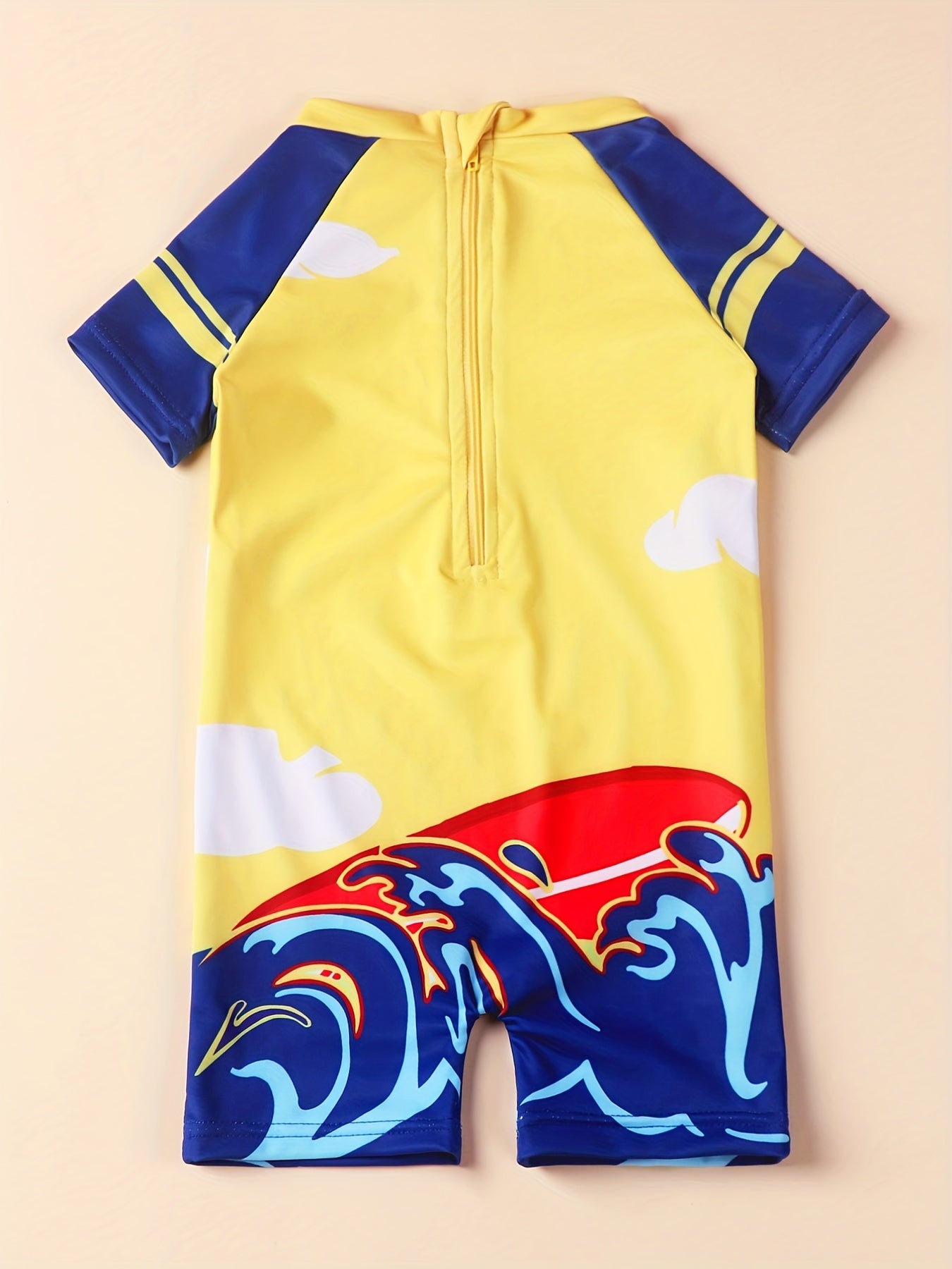 Baby Boys Surfaster Sharks Graphic Swimsuit Infant Toddler Swimming Costume