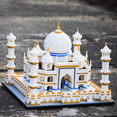 4530Pcs MOC City Mini Bricks Taj Mahal Architecture Micro Model Building Blocks