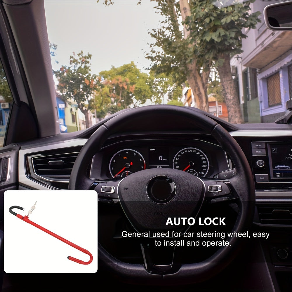 Car Steering Wheel Clutch Throttle Lock Anti theft Anti cut Adjustable