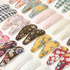 10pcs Flower Pattern Hairpins Hair Clips For Girls Headband Kids Accessories