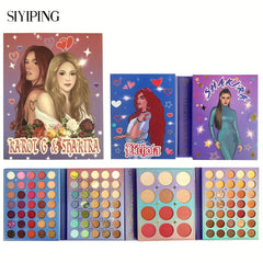 117 Colors Eyeshadow Palette Glitter Matte Satin Polarizing Eyeshadow