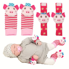 Fun Rattle Socks Toys for 3-12 Months