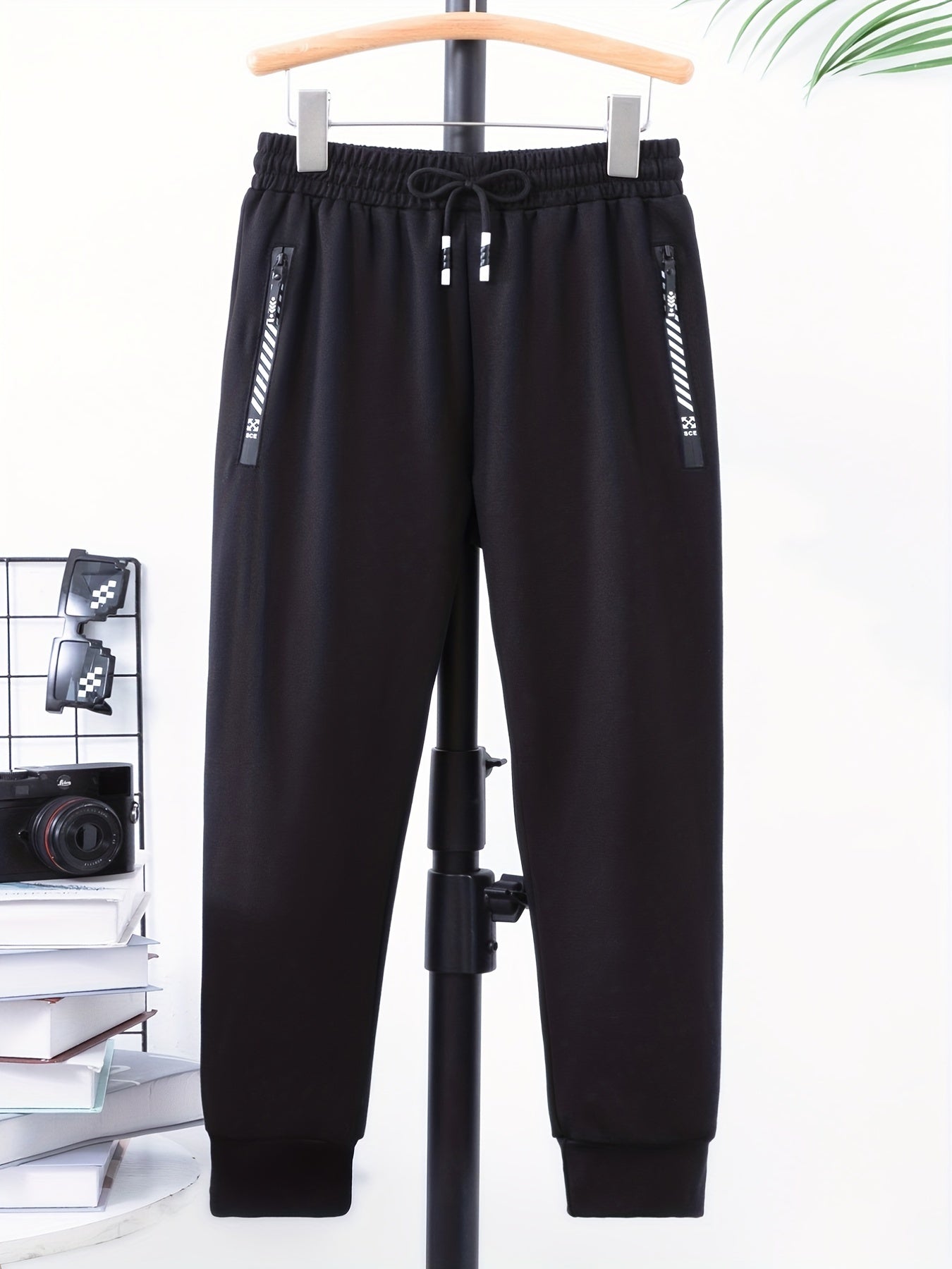 Boys Gym Workout Pants Lightweight Athletic Training Jogger