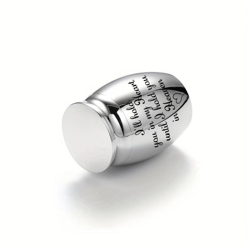 Eternal Memorial Stainless Steel Pet Urn for Dog and Cat Ashes