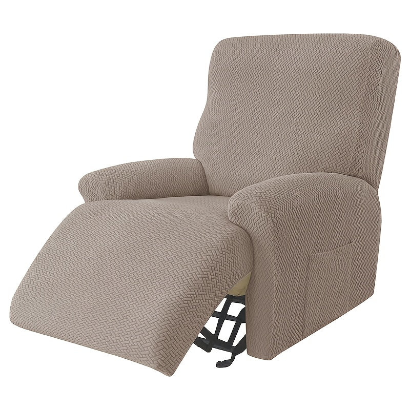 Jacquard Recliner Chair Slipcovers Sofa Cover High Elasticity Home Protection