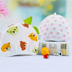 10pcs Cartoon Infant Cap for 0-6 Months Baby Boy & Girl