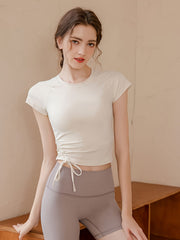 Slimming Sports Tee Quick Dry T Shirt Women's Activewear