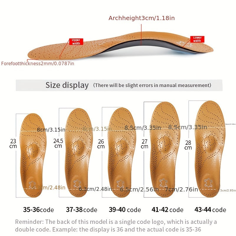 Orthotic Insole Flat Feet Arch Support Orthopedic Shoes Sole Insoles
