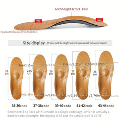 Orthotic Insole Flat Feet Arch Support Orthopedic Shoes Sole Insoles