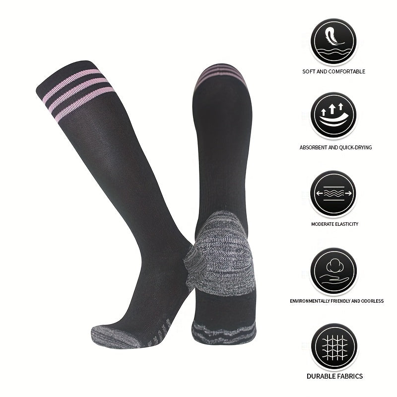 Durable Over The Calf Soccer Socks For Men And Women