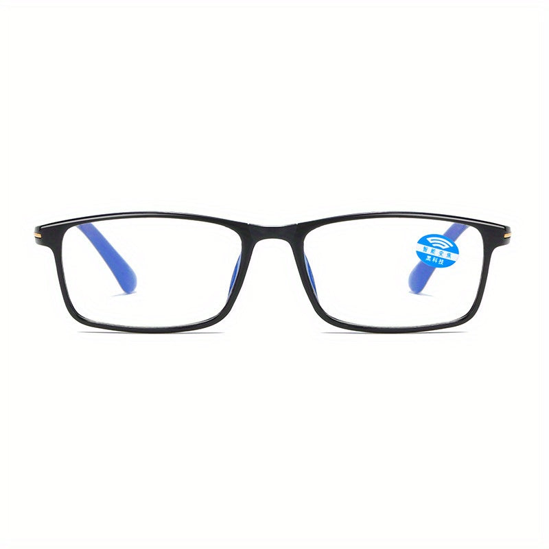 Men Anti Light Reading Glasses Casual Eyeglasses With Glasses Cloth