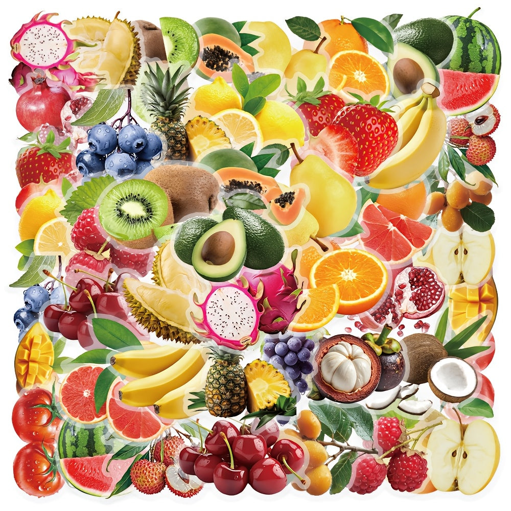 50pcs Blueberry Fruit Stickers for DIY Projects Scrapbooking & More