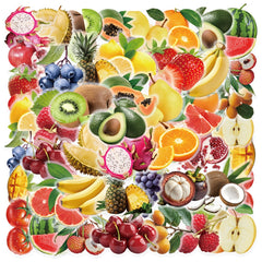 50pcs Blueberry Fruit Stickers for DIY Projects Scrapbooking & More