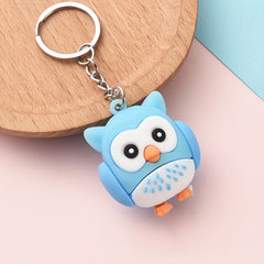 Owl Keychain Creative Animal Key Pendant Gift