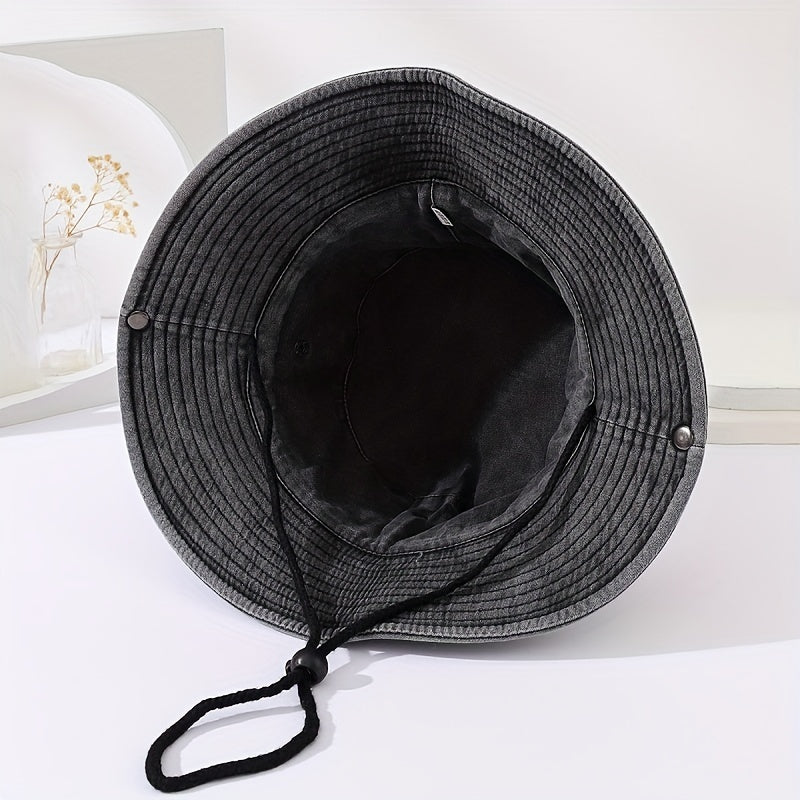 UPF50 Sun Hat Wide Brim Bucket Hat for Men Women