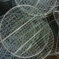25 Round Wire Cooling Racks for Outdoor Picnic and Camping