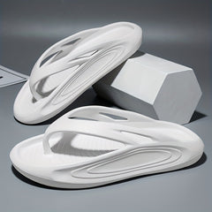 Men's Non Slip Platform Flip Flops Quick Drying Thong Sandals