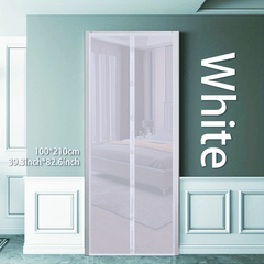 Magnetic Screen Door Keep Bugs Out Let Breeze In Curtain Single Door 96 205
