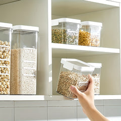 Stackable Sealed Cereal Can Storage Box for Nuts - Moisture Proof