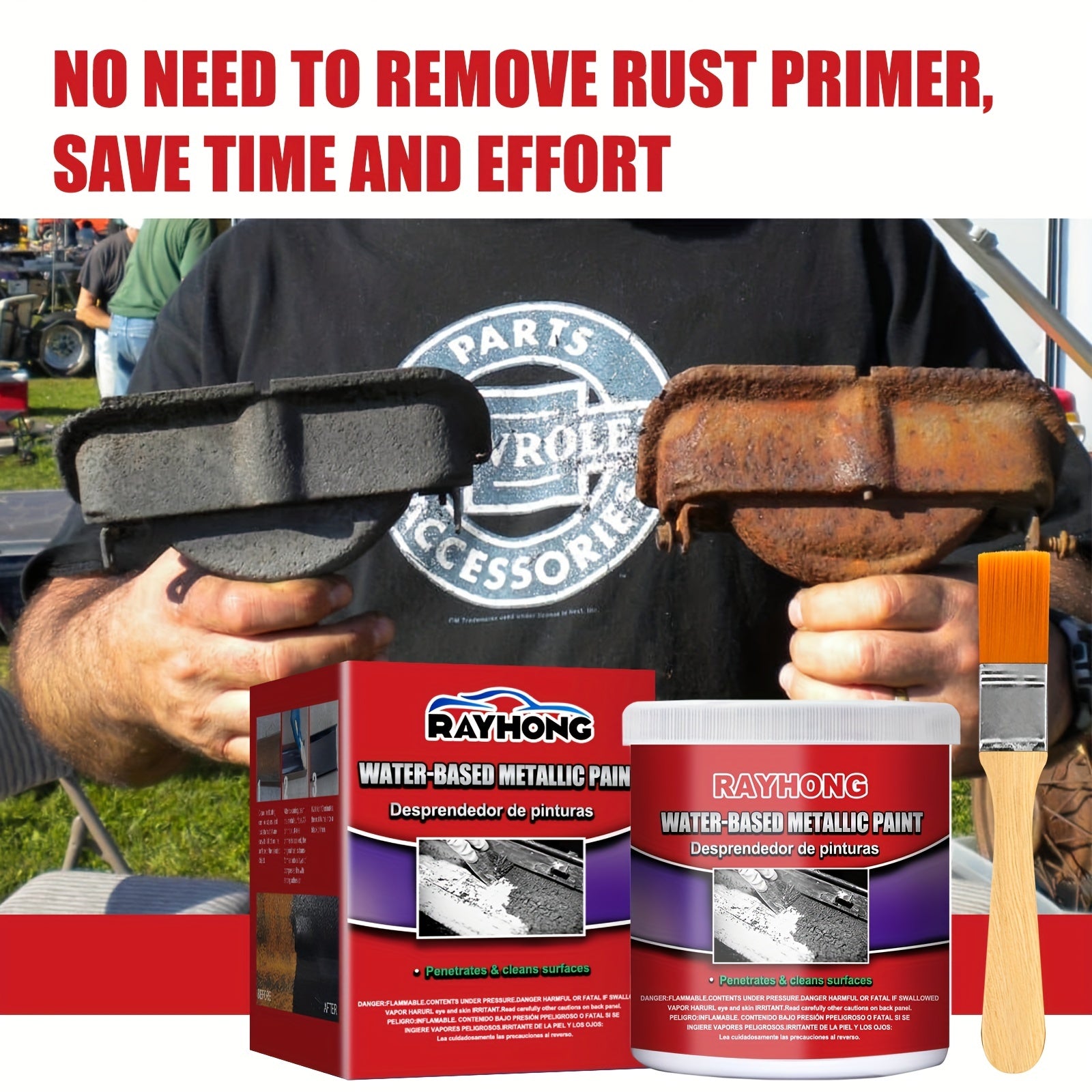 Rust Converter for Car Metal Renovation