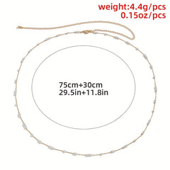 Bohemia Vintage Belly Chain Jewelry For Women Beach Body Chain