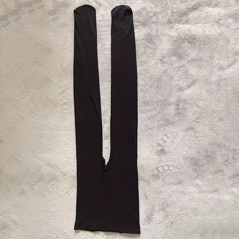 Opaque Footed Pantyhose High Waist Women's Stockings