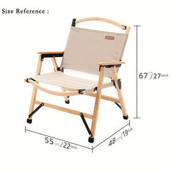 Portable Folding Chair for Outdoor Fishing and Camping