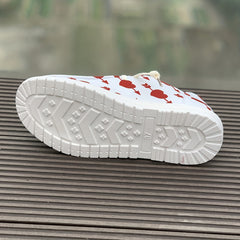 Women's Heart Pattern Skate Shoes