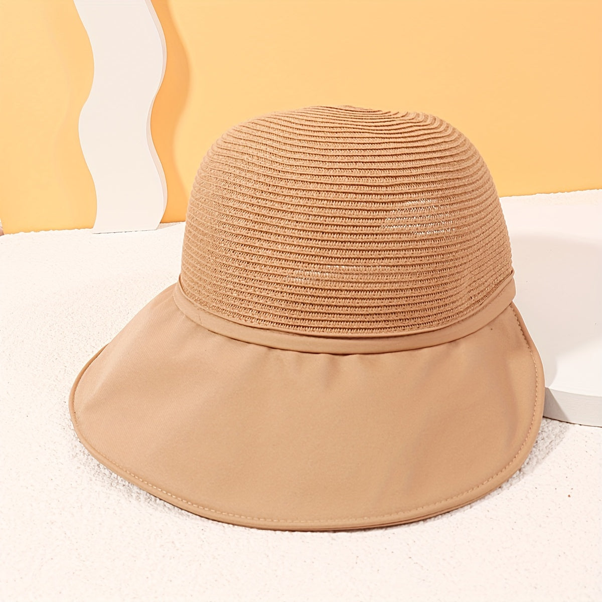 Stitching Visor Sun Hat Sunscreen Beach Hat Outdoor Baseball Cap