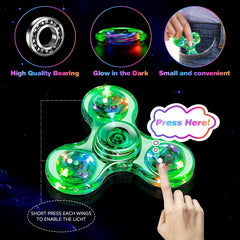 FIGROL LED Finger Spinner Party Favors Gift Bag Fillers for Birthdays