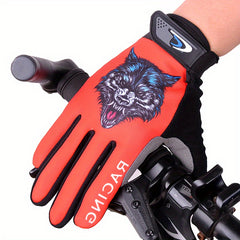 Breathable Anti Slip Cycling Gloves Full Finger Mountaineering Gloves