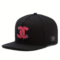 Donut Embroidery Snapback Hat Block Hip Hop Baseball Cap Unisex
