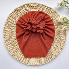 Soft Elastic Strip Flower Baby Hat For Girl