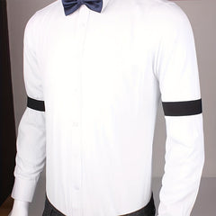 2pcs Adjustable Arm Band Anti Slip Shirt Garter Holders
