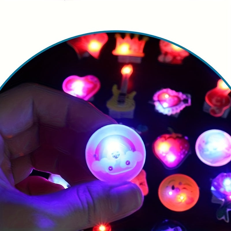 5pcs Glow in the dark Brooch Holiday Party Gift