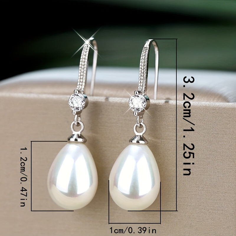 Baroque Pearl Long Earrings - Enhance Your Temperament