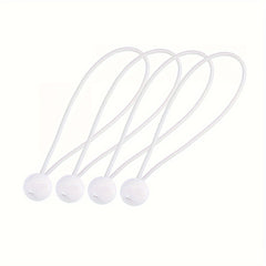 4pcs Elastic Ball Bungee Cords Tent Fixing Rope