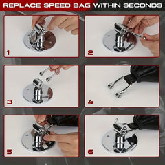 Ceiling Mounted Heavy Duty Ball Stand for Speed Bag Hanging Swivel Board
