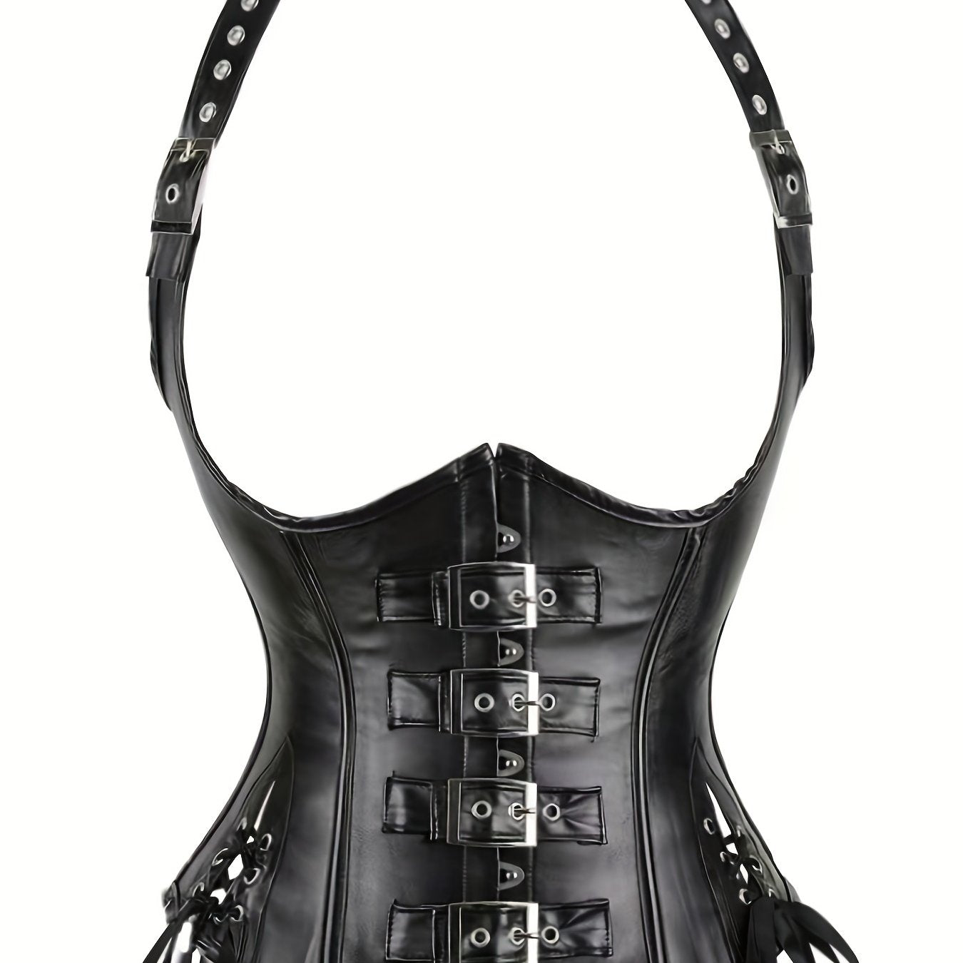 Halter Shapewear Bustiers Gothic Corset Top