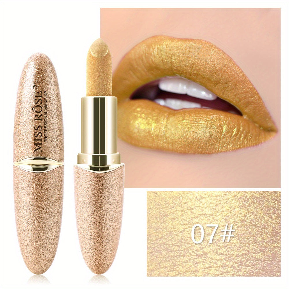 7 Lipsticks Variety Long Lasting Waterproof Rich Lip Makeup Tool