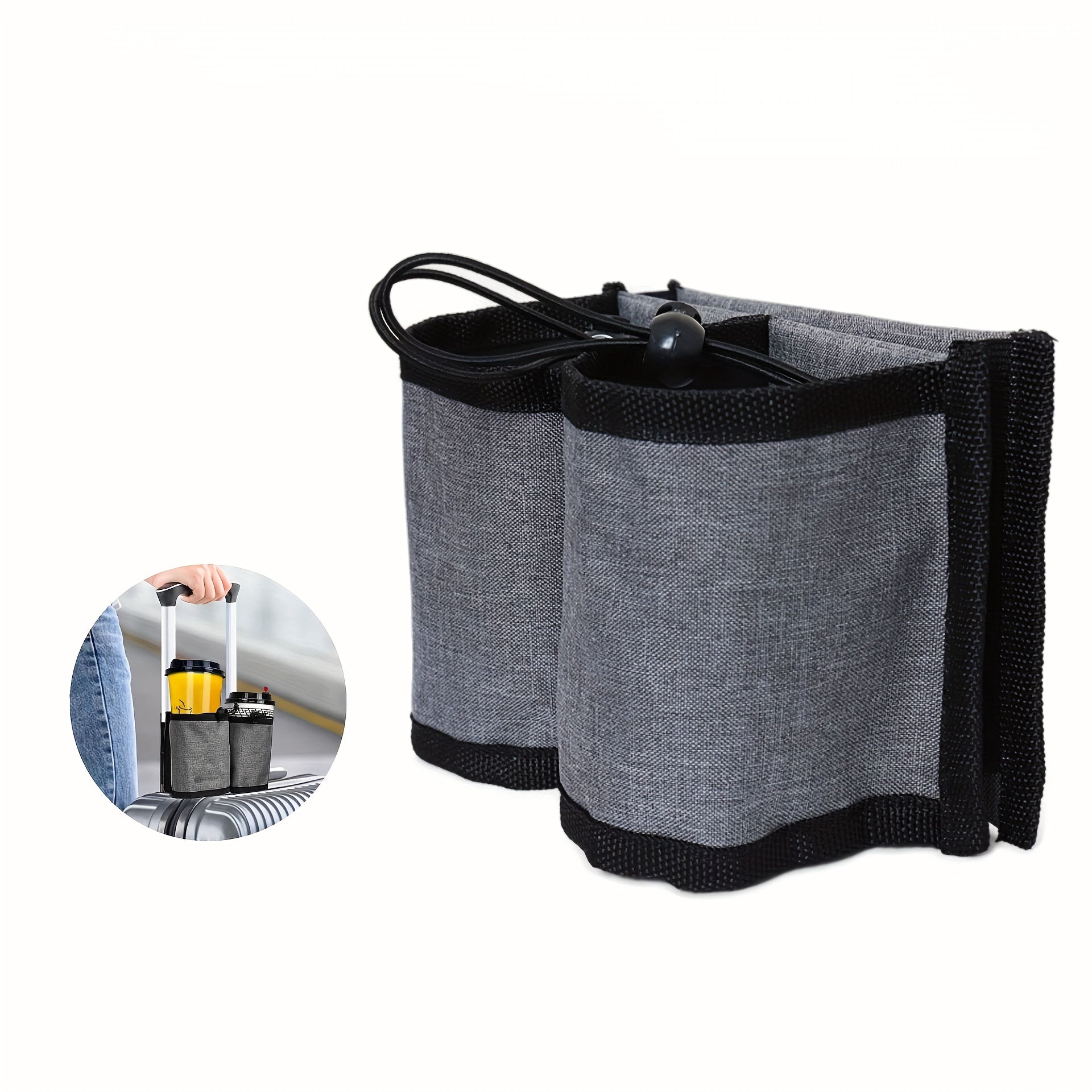 Travel Cup Holder Lightweight Storage Bag