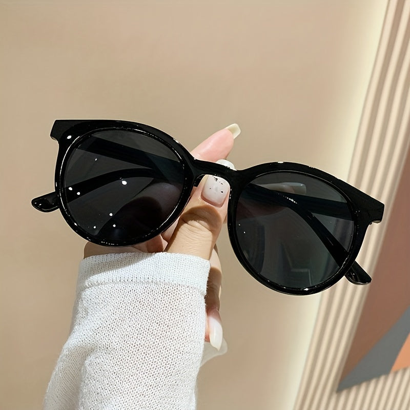 Retro Round Sunglasses UV400 Sun Shades for Beach Travel