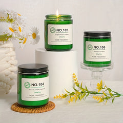 Mood Healing Aromatherapy Candle with Plant Essential Oils
