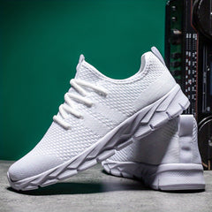 Women's Breathable Running Shoes Lightweight Lace Up Athletic Shoes