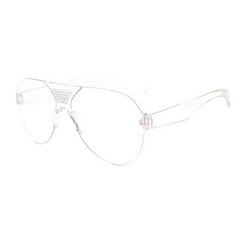 Y2K One Piece Sunglasses Futuristic Mirror Lens Shield Glasses UV400