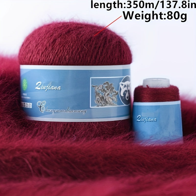 2pcs Velvet Mink Yarn Warm Thick Yarn For Hand knitting