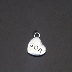 1pc DIY Retro Alloy Jewelry With Letter Pendant For Men